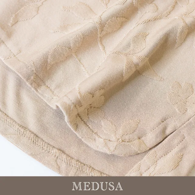 【MEDUSA 曼度莎】現貨-中式立領浮雕氣質上衣（M-XL）｜女休閒上衣 長袖上衣 舒適嫘縈(701-55301)