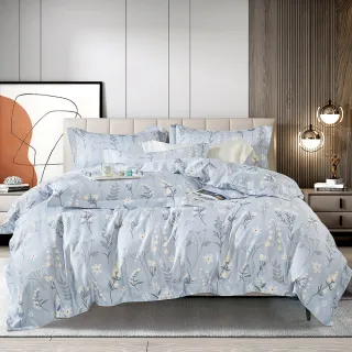 【Green 綠的寢飾】天絲萊賽爾纖維四季被床包組(單人/雙人/加大/特大/高度35cm/多款任選)