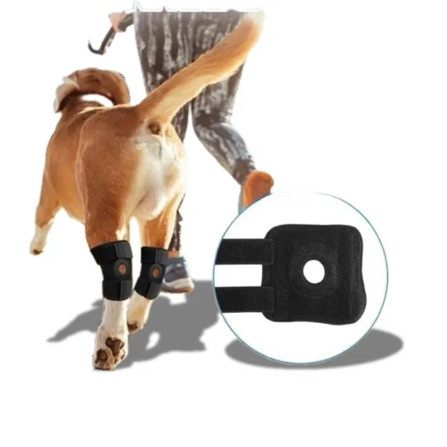 【Pet Universe 多寵宇宙】狗狗關節護具-短筒 2入/對(狗狗護膝 狗護膝 狗狗護肘 狗狗護具 狗復健 寵物護肘)