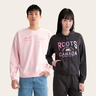 【Roots】男女款-精選Roots 經典海狸LOGO連帽外套或大學T或洋裝(多款可選)