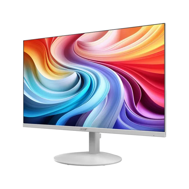【Acer 宏碁】SA273 P1w 27型 IPS FHD 16:9 144Hz超薄護眼電腦螢幕-白(27吋/內建喇叭/AdaptiveSync/1ms)