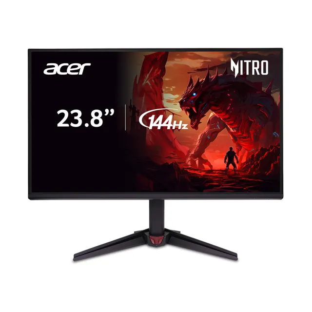 【Acer 宏碁】VG240Y P6 24型 IPS FHD 16:9 144Hz護眼電競螢幕(23.8吋/內建喇叭/FreeSync/1ms)