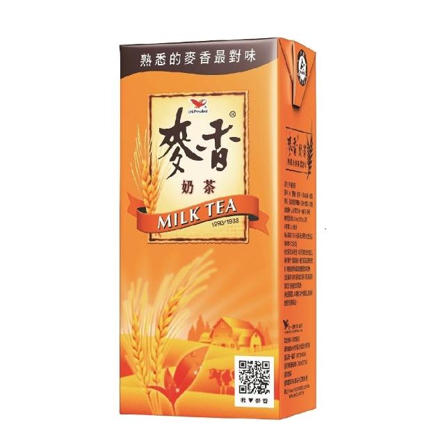 【麥香】統一麥香奶茶375mlx24入/箱