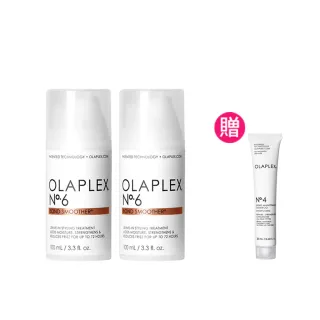 【OLAPLEX 歐啦】6號免沖洗修復乳雙入組(6號免沖洗修復乳100mlx2)