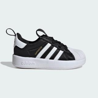 【adidas 愛迪達】愛迪達 Adifom Superstar 360 I 小童 運動休閒鞋 舒適 黑 白(IH3504)