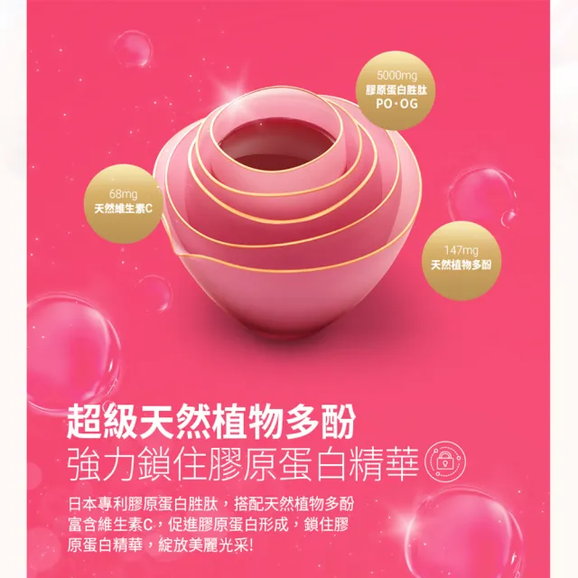 【老協珍】美顏飲6入x5盒(65ml/入 張鈞甯代言 膠原蛋白飲 送禮 中秋禮盒)