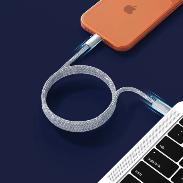 ２入磁吸線快充組【ADAM 亞果元素】Hub SE07 USB-C 七合一多功能集線器(隨插即用)