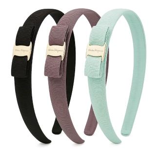 【Salvatore Ferragamo】VARA 經典蝴蝶結髮箍 髮圈-多色可選(飾品 髮飾)
