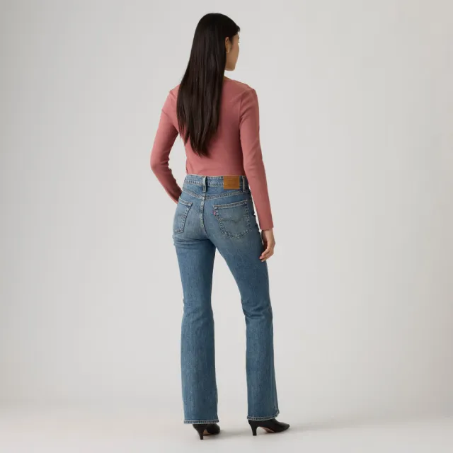 【LEVIS】726™ 高腰喇叭牛仔褲 女生牛仔褲 人氣新品 A3410-0168