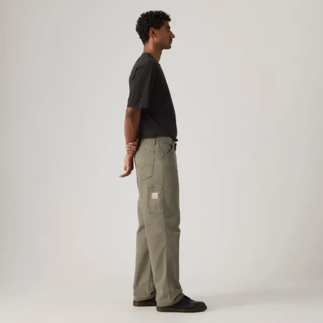 【LEVIS】568™ STAY LOOSE 中腰 寬鬆繭型 休閒褲 熱賣單品 55849-0075