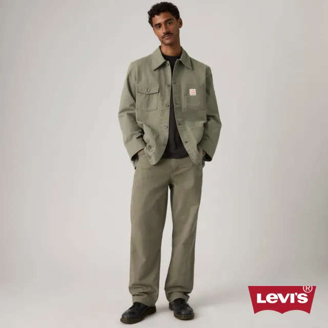 【LEVIS】568™ STAY LOOSE 中腰 寬鬆繭型 休閒褲 熱賣單品 55849-0075