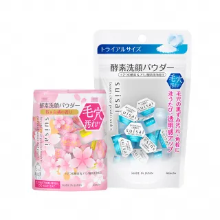 【Kanebo 佳麗寶】suisai 櫻花淨透酵素粉買大送小春日幸福組