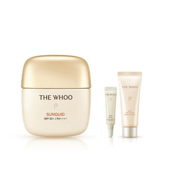 【WHOO 后】官方直營 拱辰享沁舒水感防曬露(SPF50+/PA++++)