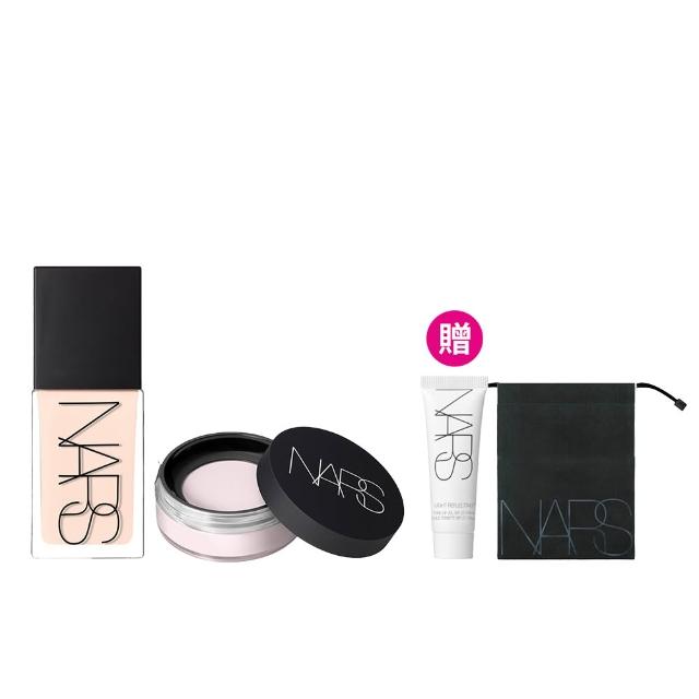 【NARS】明星底妝入門(小光瓶+裸光蜜粉/定妝蜜粉)