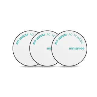 【INNISFREE】官方直營 無油無慮真心保濕蜜粉 5g(３入組)