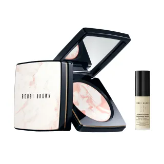 【Bobbi Brown 芭比波朗】大理石粉嫩蜜粉餅(控油x提亮 2合一 / 12hr鎖妝/毛孔瑕疵秒霧化)