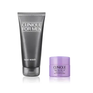 【CLINIQUE 倩碧】男仕竹炭淨化洗面膠200ml(淨化毛孔 洗去臉部髒污和過多油脂)