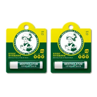 【曼秀雷敦】薄荷修護潤唇膏(3.5g / 2入)