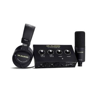 【M-AUDIO】M-Track Duo HD Producer Pack 錄音介面套裝組(公司貨保證)