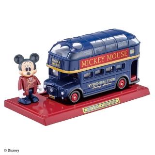 【TOMICA】米奇雙層巴士-附人偶+底座