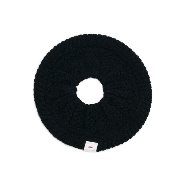 【Rockfish Weatherwear】CROCHET SCRUNCH 鉤針編織髮帶 髮飾 飾品 黑色
