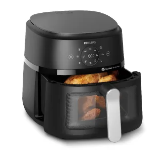 【Philips 飛利浦】星樂視透視海星氣炸鍋6.2L_NA231/00(抽北投老爺酒店年菜)