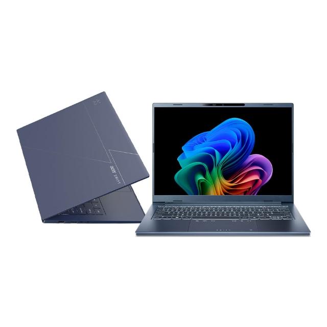 【Acer 宏碁】福利品14吋Ultra7Copilot+輕薄效能AI筆電(Swift Go/SFG14-75-766J/Ultra7-258V/32G/512G/W11)