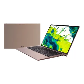 【Acer 宏碁】14吋十核心Core 5輕薄筆電-金(Aspire Lite/AL14-52M-5461/Core 5-120U/8G/512G SSD/W11)