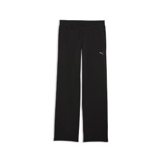 【PUMA官方旗艦】基本系列ESS ELEVATED直筒長褲 女性 69181701(黑色)