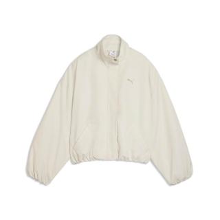 【PUMA官方旗艦】基本系列Style立領外套 女性 63501687(米白色)