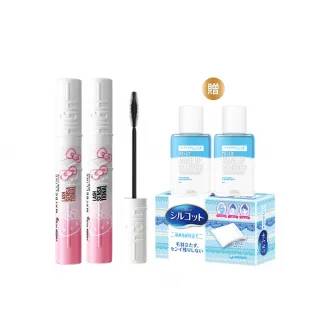 【MAYBELLINE 媚比琳】飛天翹防水睫毛膏2入組(#SKYHIGH#Hello Kitty)