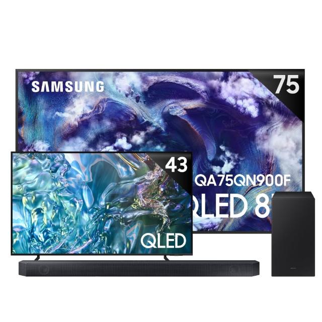 【Samsung 三星】75型 8K Neo QLED 165Hz Mini LED AI智慧顯示器 75QN900F(QA75QN900FXXZW)