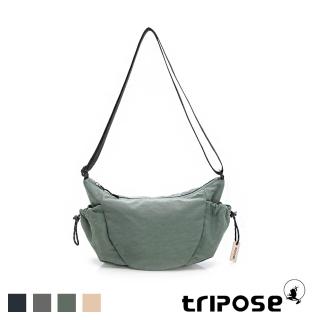 【tripose】MOVE微皺尼龍輕量雙側袋斜背包-小(多色)