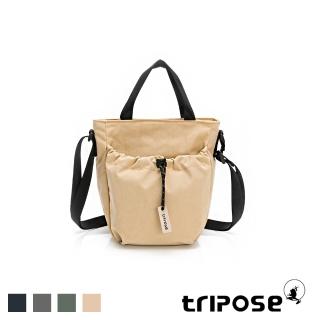 【tripose】MOVE微皺尼龍輕量手提斜背水桶包(多色)