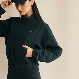 【VERVE】KATIE x VERVE｜Hyper-Lite™ 飛鼠袖中短版外套(涼感、絲滑、柔軟、立領、拉格蘭袖、休閒外套)