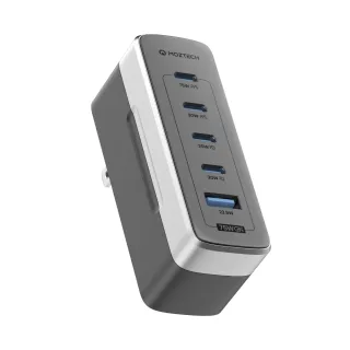 【Moztech】Slimo 超薄氮化鎵電源供應器 充電器(75W)