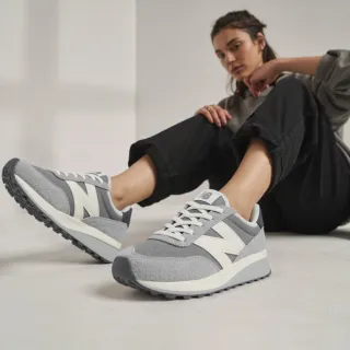【NEW BALANCE】370 復古鞋/運動鞋_U370AH-D_中性_灰色