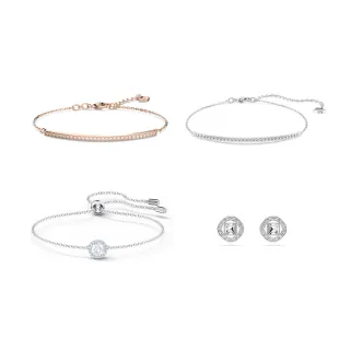 【SWAROVSKI 施華洛世奇】Only/Una Angelic 手鏈/耳釘(情人節禮物)