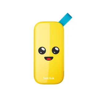 【SanDisk 晟碟】Fortnite 行動固態硬碟 Peely 香蕉人限量版 2TB(公司貨)