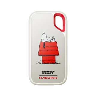 【SanDisk 晟碟】Snoopy行動固態硬碟限量版 1TB(公司貨)