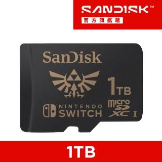 【SanDisk 晟碟】Nintendo Switch授權專用記憶卡 1TB(公司貨)