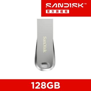 【SanDisk 晟碟】Ultra Luxe USB 3.2 Gen 1 隨身碟 128G(公司貨)