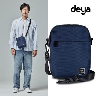 【deya】Pure double 機能抗菌方包 夜幕藍︱防潑水 側背小包 謢照包 小廢包 出國小包