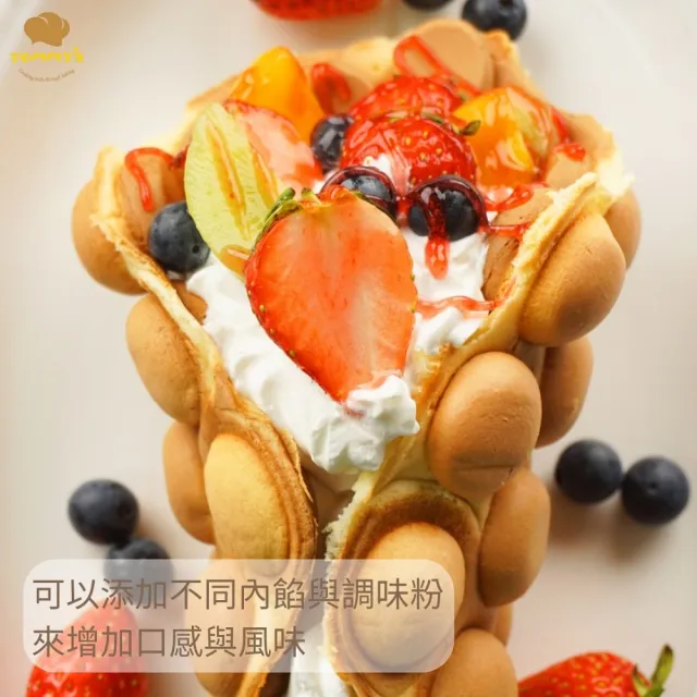 【Tommy’s 烘焙】脆皮雞蛋糕粉600g(3入組合)