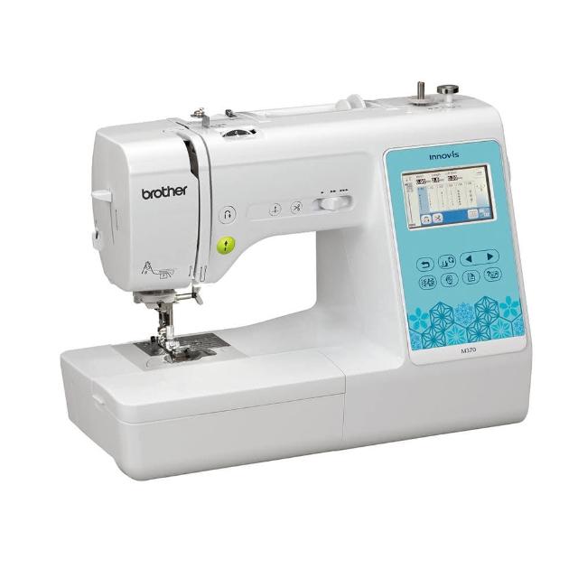 【Brother 兄弟牌】無線奇機智慧型電腦刺繡縫紉機 M-370(支援WIFI/中文繁體字都能繡/自動切線)