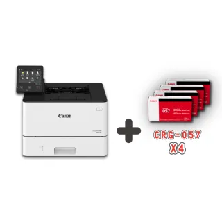 【Canon】搭4黑碳粉匣CRG-057★LBP228x單功無線黑白雷射印表機(列印)