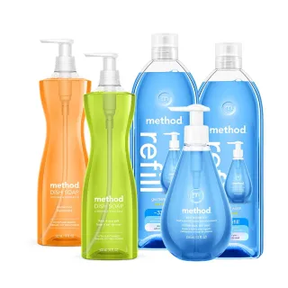 【method 美則】漂亮寶貝5件組(防疫 洗手 健康 洗碗精)