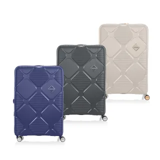 【AMERICAN TOURISTER 美國旅行者】30吋 INSTAGON 可擴充大容量輕量PP避震輪行李箱/旅行箱(多色可選)