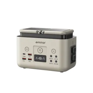 【emirai】儲能小瓦力 200Wh EMR310 行動電源(充電器 LED 露營 逐露天下)