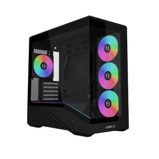 【LIAN LI 聯力】電腦機殼 PC-V100R MINI 黑色